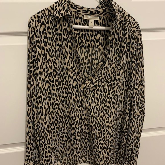 Dana Buchman Tops - dana buchman leopard blouse